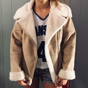 Faux Sherpa Jacket Coat, 14 Hawke & Co